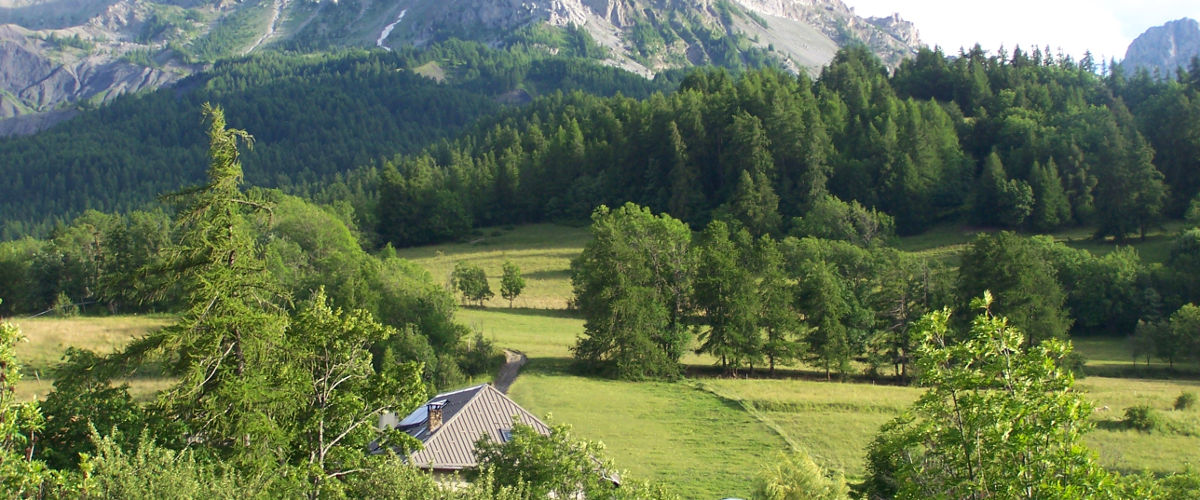 location de maison en Ubaye, pleine nature